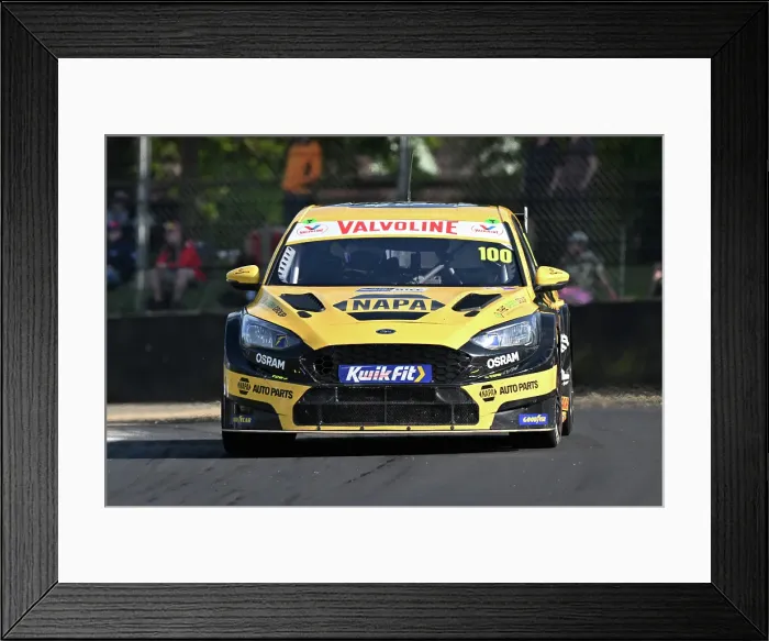 Framed Print : CZ2_5702 Ashley Sutton, Ford Focus ST, NAPA Racing UK.jpg Framed Print : CZ2_5702 Ashley Sutton, Ford Focus ST, NAPA Racing UK.jpg