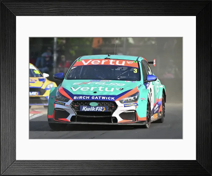 Framed Print : CZ2_5704 Tom Chilton, Hyundai i30N, Team Vertu.jpg Framed Print : CZ2_5704 Tom Chilton, Hyundai i30N, Team Vertu.jpg