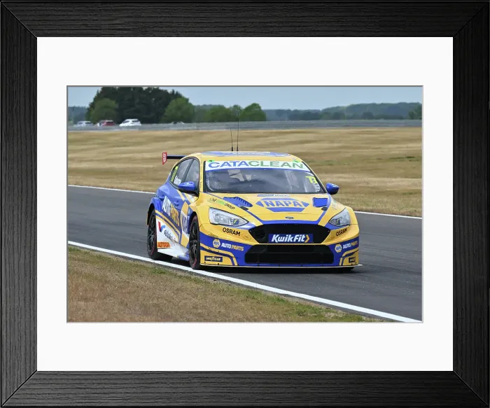 Framed Print : CZ2_5837 Sam Osborne, Ford Focus ST, NAPA Racing UK.jpg Framed Print : CZ2_5837 Sam Osborne, Ford Focus ST, NAPA Racing UK.jpg