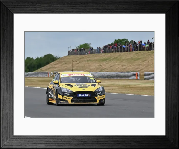 Framed Print : CZ2_5875 Ashley Sutton, Ford Focus ST, NAPA Racing UK.jpg Framed Print : CZ2_5875 Ashley Sutton, Ford Focus ST, NAPA Racing UK.jpg