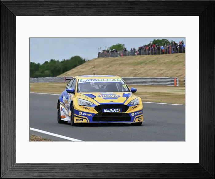 Framed Print : CZ2_5887 Sam Osborne, Ford Focus ST, NAPA Racing UK.jpg Framed Print : CZ2_5887 Sam Osborne, Ford Focus ST, NAPA Racing UK.jpg