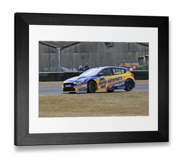 Framed Print : CZ2_5895 Dan Cammish, Ford Focus ST, NAPA Racing UK.jpg