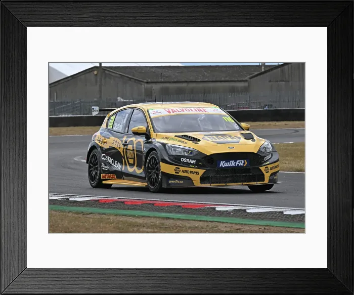 Framed Print : CZ2_5899 Ashley Sutton, Ford Focus ST, NAPA Racing UK.jpg Framed Print : CZ2_5899 Ashley Sutton, Ford Focus ST, NAPA Racing UK.jpg