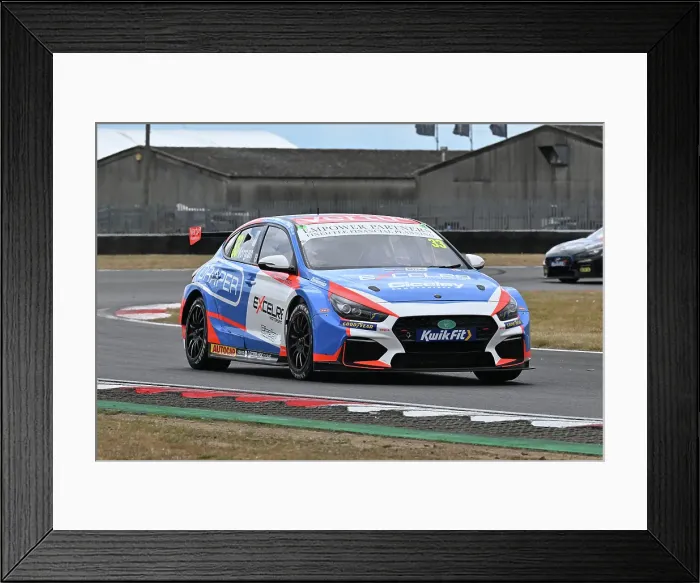 Framed Print : CZ2_5902 Adam Morgan, Hyundai i30N, Team Vertu.jpg