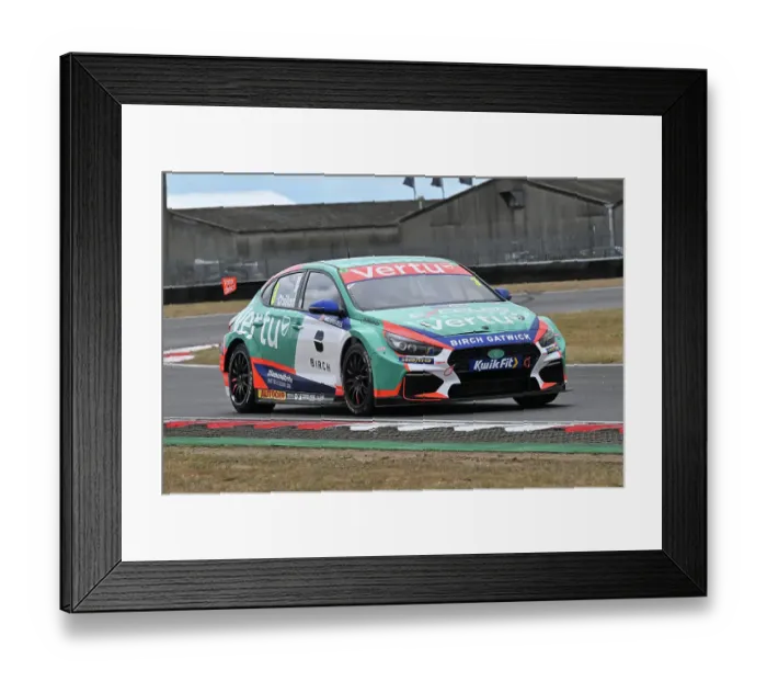 Framed Print : CZ2_5903 Tom Chilton, Hyundai i30N, Team Vertu.jpg Framed Print : CZ2_5903 Tom Chilton, Hyundai i30N, Team Vertu.jpg