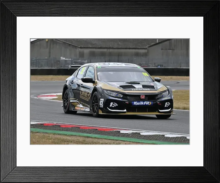 Framed Print : CZ2_5907 Josh Cook, Honda Civic Type R, One Motorsport.jpg Framed Print : CZ2_5907 Josh Cook, Honda Civic Type R, One Motorsport.jpg
