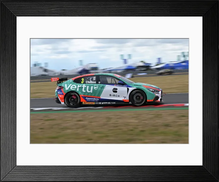 Framed Print : CZ2_5934 Tom Chilton, Hyundai i30N, Team Vertu.jpg Framed Print : CZ2_5934 Tom Chilton, Hyundai i30N, Team Vertu.jpg