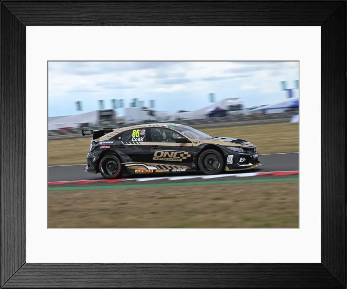 Framed Print : CZ2_5950 Josh Cook, Honda Civic Type R, One Motorsport.jpg Framed Print : CZ2_5950 Josh Cook, Honda Civic Type R, One Motorsport.jpg