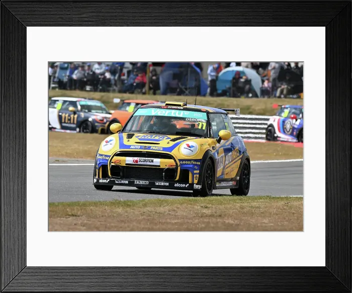 Framed Print : CZ2_6303 Jamie Osborne, MINI JCW, NAPA Racing UK.jpg Framed Print : CZ2_6303 Jamie Osborne, MINI JCW, NAPA Racing UK.jpg