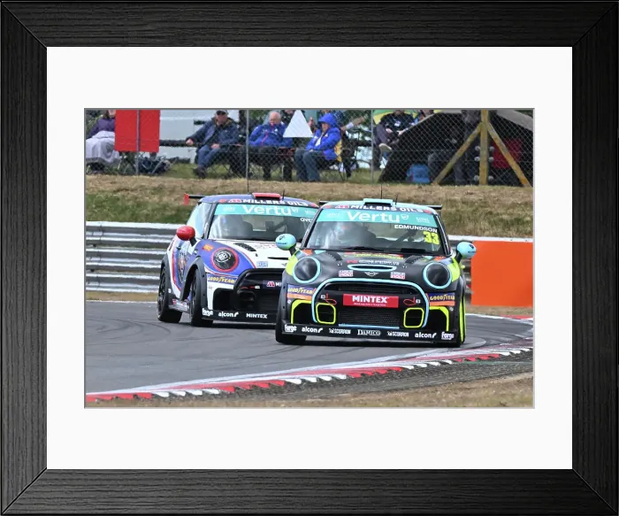 Framed Print : CZ2_6318 Max Edmundson, MINI JCW, Pro Alloys Racing.jpg Framed Print : CZ2_6318 Max Edmundson, MINI JCW, Pro Alloys Racing.jpg