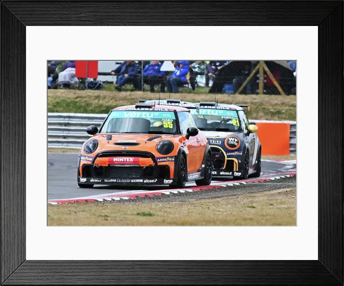 Framed Print : CZ2_6320 Charlie Hand, MINI JCW, Mannpower Motorsport.jpg Framed Print : CZ2_6320 Charlie Hand, MINI JCW, Mannpower Motorsport.jpg