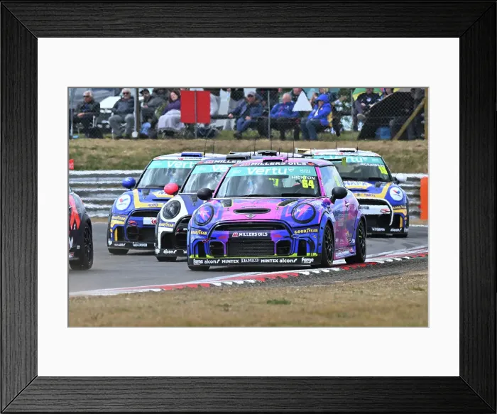 Framed Print : CZ2_6324 Harry Hickton, MINI JCW, Mannpower Motorsport.jpg Framed Print : CZ2_6324 Harry Hickton, MINI JCW, Mannpower Motorsport.jpg