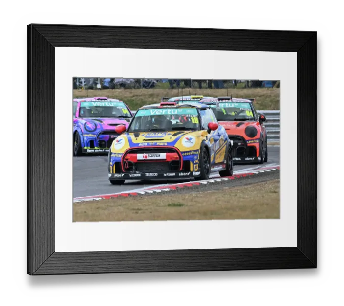 Framed Print : CZ2_6361 Lewis Selby, MINI JCW, NAPA Racing UK.jpg Framed Print : CZ2_6361 Lewis Selby, MINI JCW, NAPA Racing UK.jpg