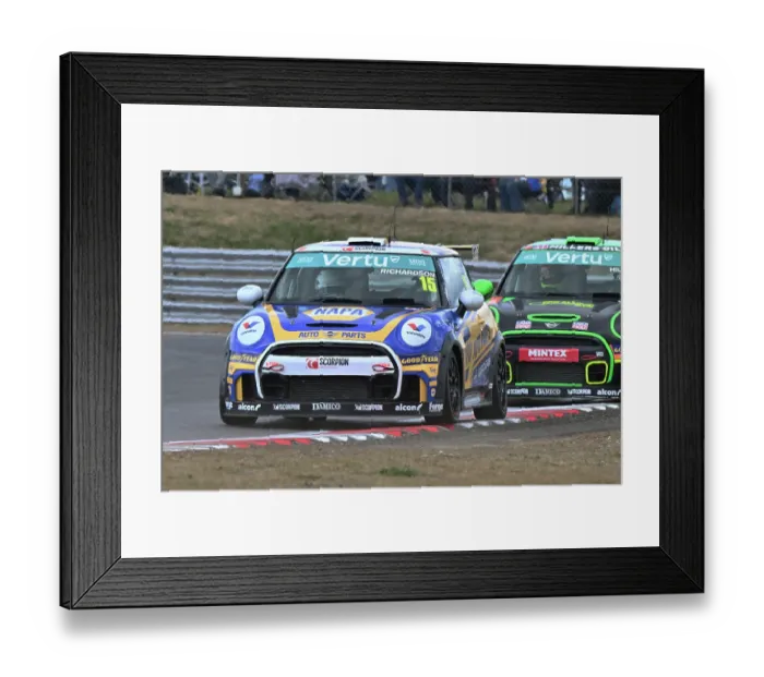 Framed Print : CZ2_6368 Cameron Richardson, MINI JCW, NAPA Racing UK.jpg Framed Print : CZ2_6368 Cameron Richardson, MINI JCW, NAPA Racing UK.jpg
