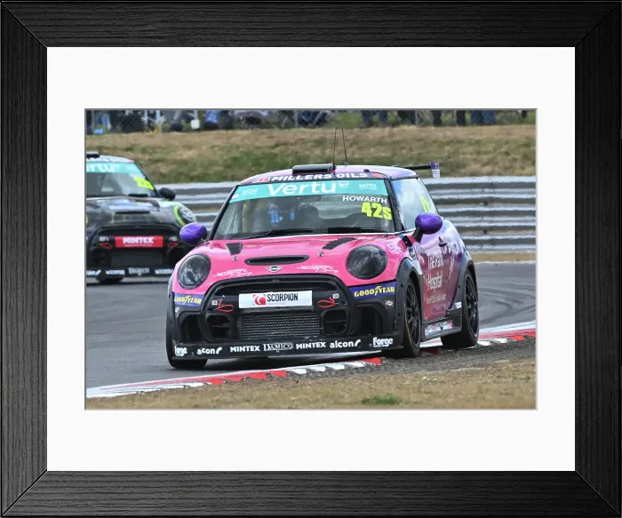 Framed Print : CZ2_6372 Henry Howarth, MINI JCW Sport, Jamsport Racing UK.jpg Framed Print : CZ2_6372 Henry Howarth, MINI JCW Sport, Jamsport Racing UK.jpg