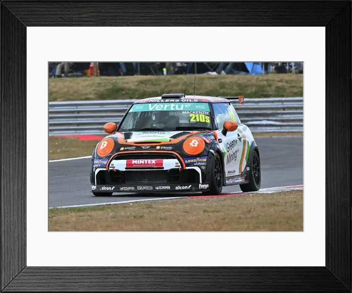 Framed Print : CZ2_6375 Chris MacKenzie, MINI JCW Sport, Bitcoin Racing.jpg Framed Print : CZ2_6375 Chris MacKenzie, MINI JCW Sport, Bitcoin Racing.jpg