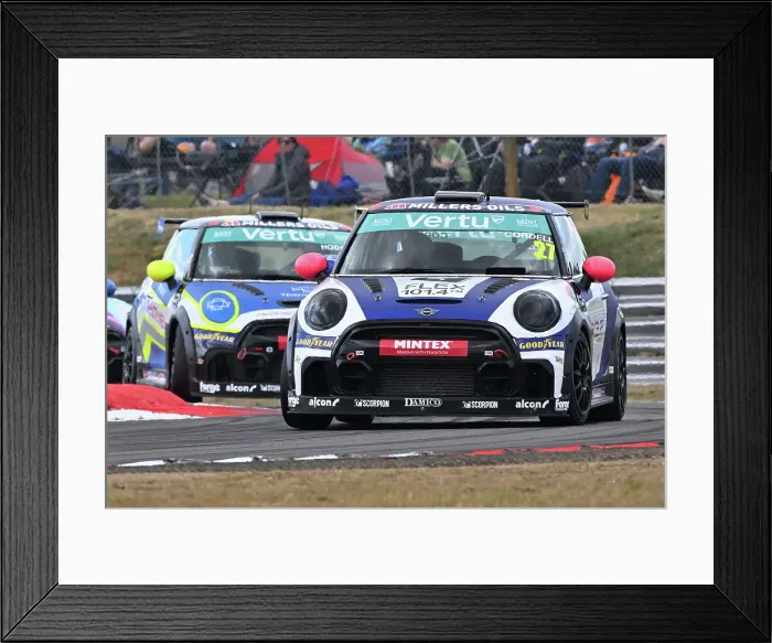 Framed Print : CZ2_6377 Mario Cordell, MINI JCW, EXCELR8 Motorsport.jpg Framed Print : CZ2_6377 Mario Cordell, MINI JCW, EXCELR8 Motorsport.jpg