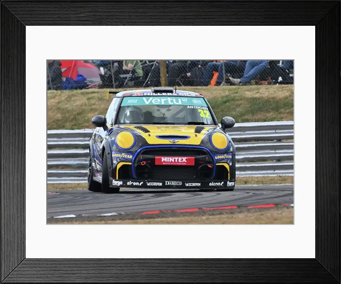Framed Print : CZ2_6379 Ned Anthony, MINI JCW, Amigo Motorsport.jpg Framed Print : CZ2_6379 Ned Anthony, MINI JCW, Amigo Motorsport.jpg