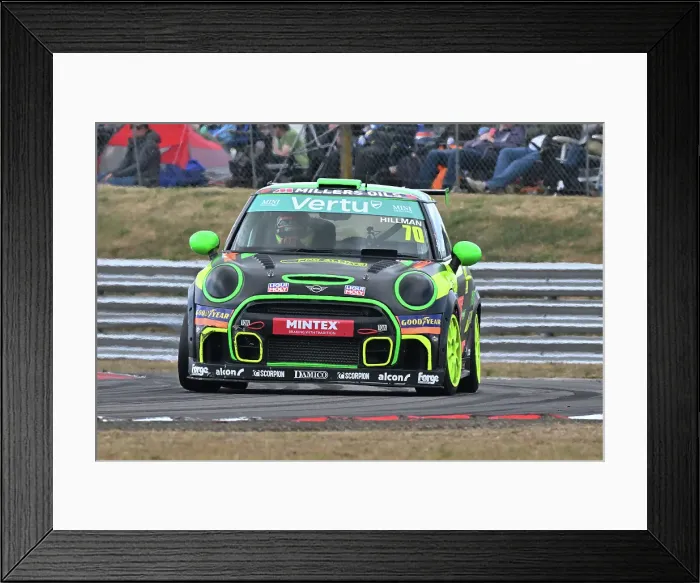 Framed Print : CZ2_6380 Owen Hillman, MINI JCW, Pro Alloys Racing.jpg Framed Print : CZ2_6380 Owen Hillman, MINI JCW, Pro Alloys Racing.jpg