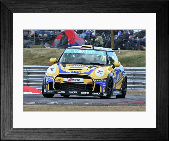 Framed Print : CZ2_6389 Jamie Osborne, MINI JCW, NAPA Racing UK.jpg Framed Print : CZ2_6389 Jamie Osborne, MINI JCW, NAPA Racing UK.jpg