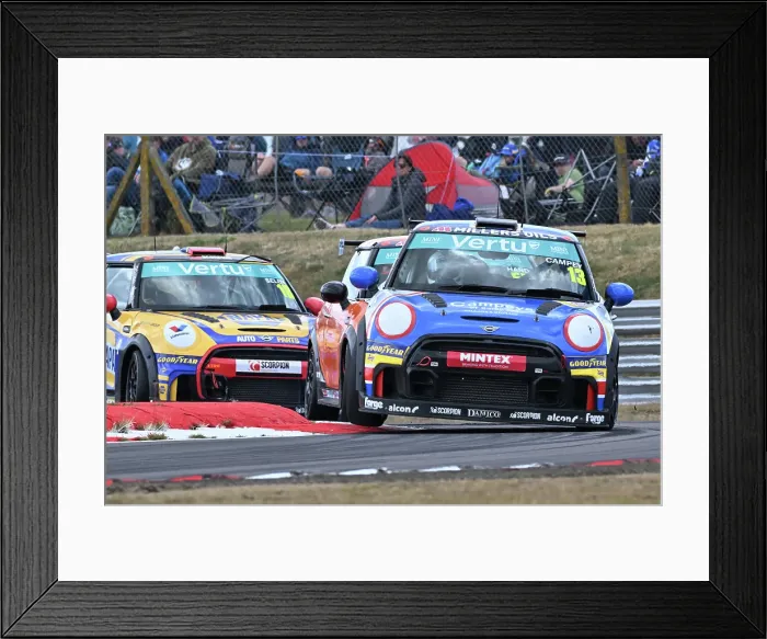 Framed Print : CZ2_6393 Harry Campey, MINI JCW, EXCELR8 Motorsport.jpg Framed Print : CZ2_6393 Harry Campey, MINI JCW, EXCELR8 Motorsport.jpg