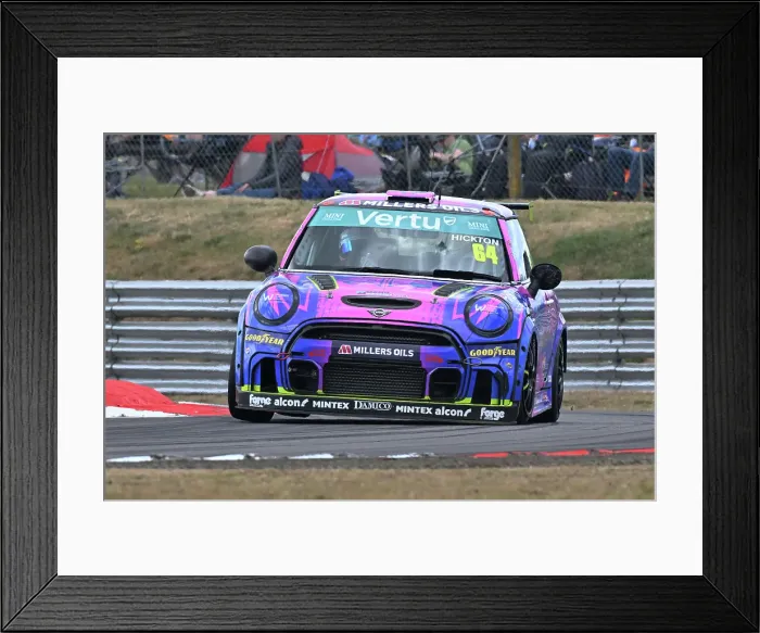 Framed Print : CZ2_6397 Harry Hickton, MINI JCW, Mannpower Motorsport.jpg Framed Print : CZ2_6397 Harry Hickton, MINI JCW, Mannpower Motorsport.jpg