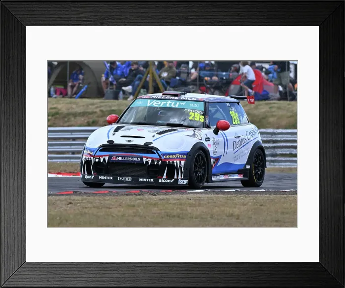 Framed Print : CZ2_6410 Will Crooks, MINI JCW Sport, EXCELR8 Motorsport.jpg Framed Print : CZ2_6410 Will Crooks, MINI JCW Sport, EXCELR8 Motorsport.jpg