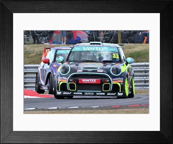 Framed Print : CZ2_6413 Max Edmundson, Mini JCW, Pro Alloys Racing.jpg Framed Print : CZ2_6413 Max Edmundson, Mini JCW, Pro Alloys Racing.jpg