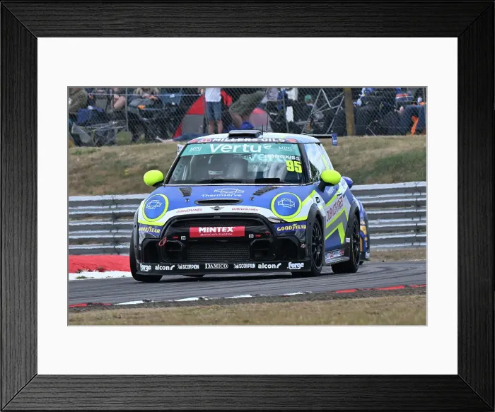Framed Print : CZ2_6420 Jacob Hodgkiss, MINI JCW, Race Car Consultants Ltd.jpg Framed Print : CZ2_6420 Jacob Hodgkiss, MINI JCW, Race Car Consultants Ltd.jpg