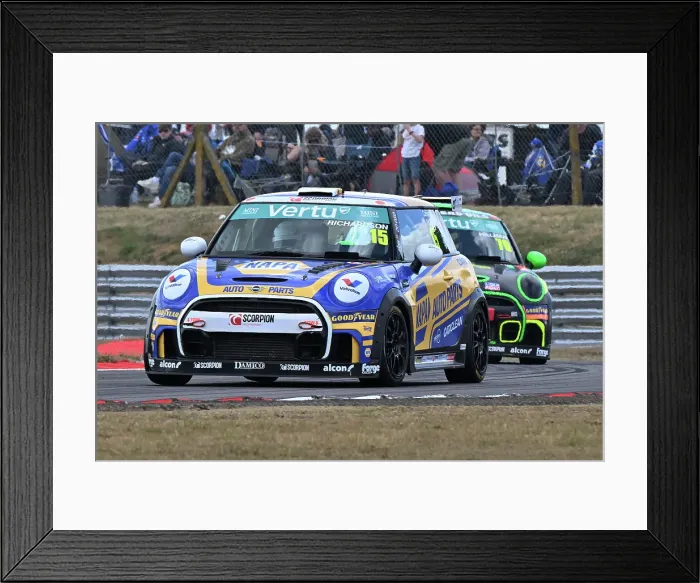 Framed Print : CZ2_6424 Cameron Richardson, MINI JCW, NAPA Racing UK.jpg Framed Print : CZ2_6424 Cameron Richardson, MINI JCW, NAPA Racing UK.jpg