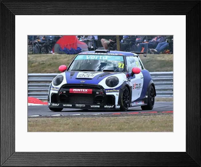 Framed Print : CZ2_6447 Mario Cordell, MINI JCW, EXCELR8 Motorsport.jpg Framed Print : CZ2_6447 Mario Cordell, MINI JCW, EXCELR8 Motorsport.jpg