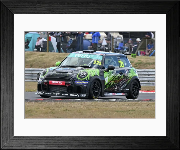 Framed Print : CZ2_6450 Nicky Gauci, MINI JCW Sport, Jamsport Racing UK.jpg Framed Print : CZ2_6450 Nicky Gauci, MINI JCW Sport, Jamsport Racing UK.jpg