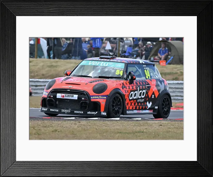 Framed Print : CZ2_6456 Josh Porter, MINI JCW, EXCELR8 Driver Development Programme.jpg Framed Print : CZ2_6456 Josh Porter, MINI JCW, EXCELR8 Driver Development Programme.jpg
