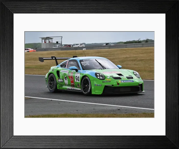 Framed Print : CZ2_5757 Oliver White, Eden Motorsport, Porsche 911 GT3 Cup.jpg Framed Print : CZ2_5757 Oliver White, Eden Motorsport, Porsche 911 GT3 Cup.jpg