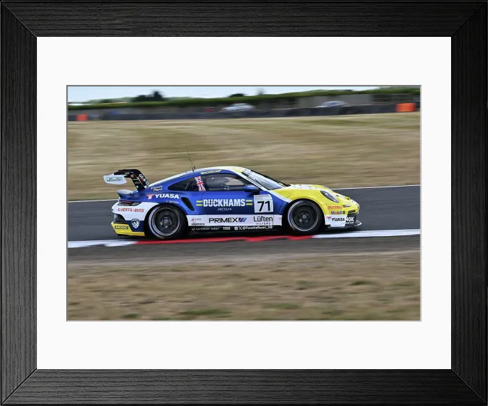 Framed Print : CZ2_6949 Max Coates, Duckhams Yuasa Racing by Graves Motorsport, Porsche 911 GT3 Cup.jpg Framed Print : CZ2_6949 Max Coates, Duckhams Yuasa Racing by Graves Motorsport, Porsche 911 GT3 Cup.jpg