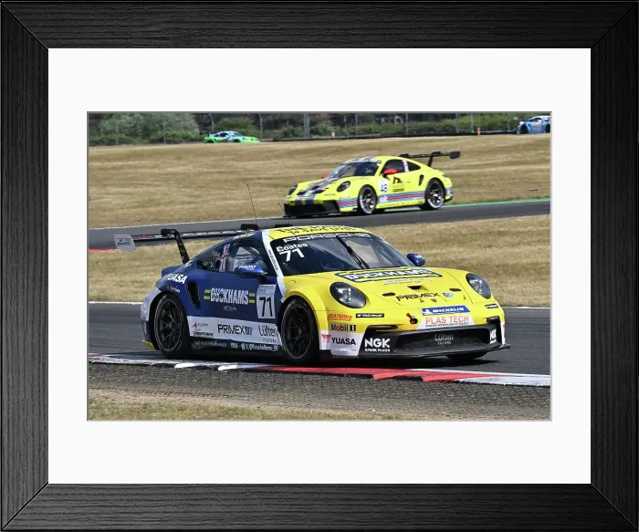 Framed Print : CZ2_7034 Max Coates, Duckhams Yuasa Racing by Graves Motorsport, Porsche 911 GT3 Cup.jpg Framed Print : CZ2_7034 Max Coates, Duckhams Yuasa Racing by Graves Motorsport, Porsche 911 GT3 Cup.jpg