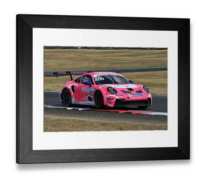 Framed Print : CZ2_7063 James Wallis, JTR, Porsche 911 GT3 Cup.jpg