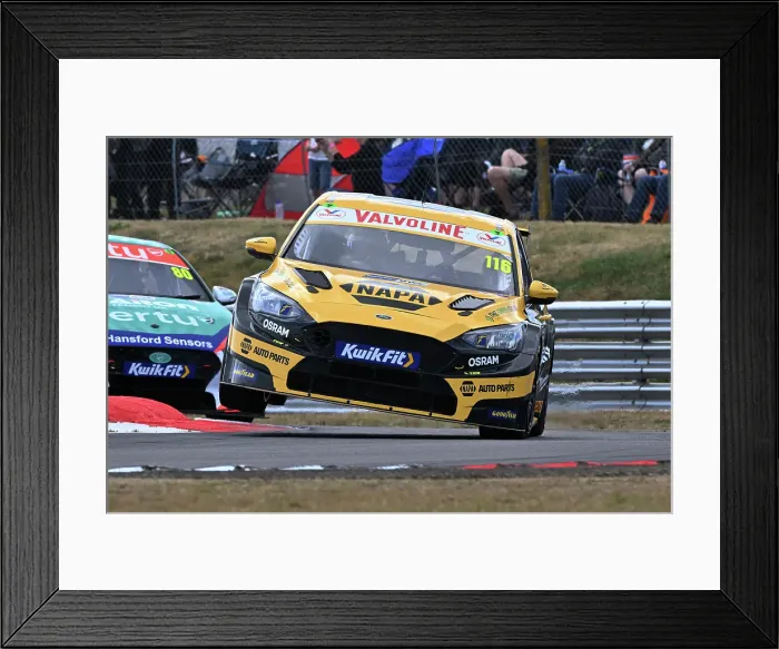 Framed Print : CZ2_6521 Ashley Sutton, Ford Focus ST, NAPA Racing UK.jpg Framed Print : CZ2_6521 Ashley Sutton, Ford Focus ST, NAPA Racing UK.jpg
