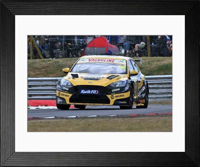 Framed Print : CZ2_6481 Ashley Sutton, Ford Focus ST, NAPA Racing UK.jpg Framed Print : CZ2_6481 Ashley Sutton, Ford Focus ST, NAPA Racing UK.jpg