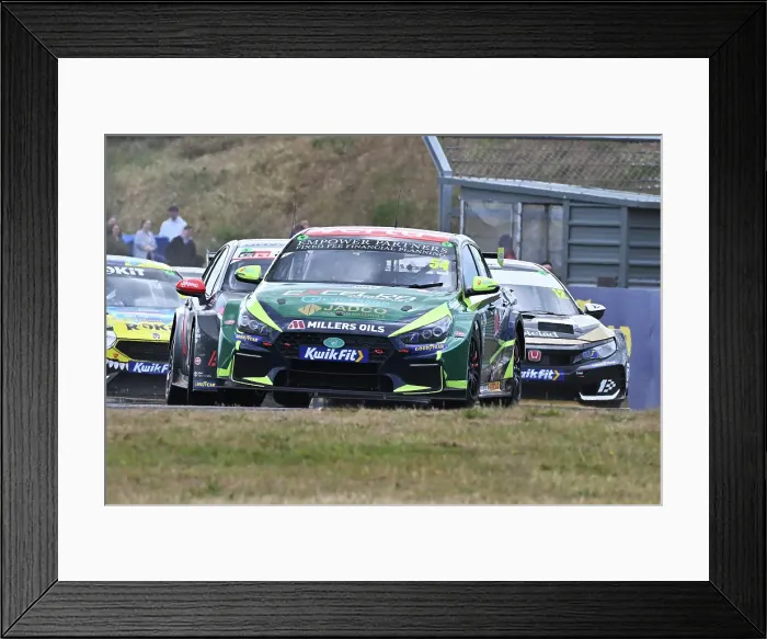 Framed Print : CZ2_6799 Ryan Bensley, Hyundai i30N, Team Vertu.jpg