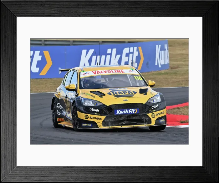 Framed Print : CZ2_7461 Ashley Sutton, Ford Focus ST, NAPA Racing UK.jpg Framed Print : CZ2_7461 Ashley Sutton, Ford Focus ST, NAPA Racing UK.jpg