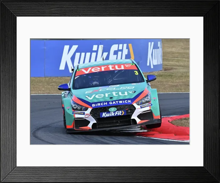 Framed Print : CZ2_7429 Tom Chilton, Hyundai i30N, Team Vertu.jpg Framed Print : CZ2_7429 Tom Chilton, Hyundai i30N, Team Vertu.jpg