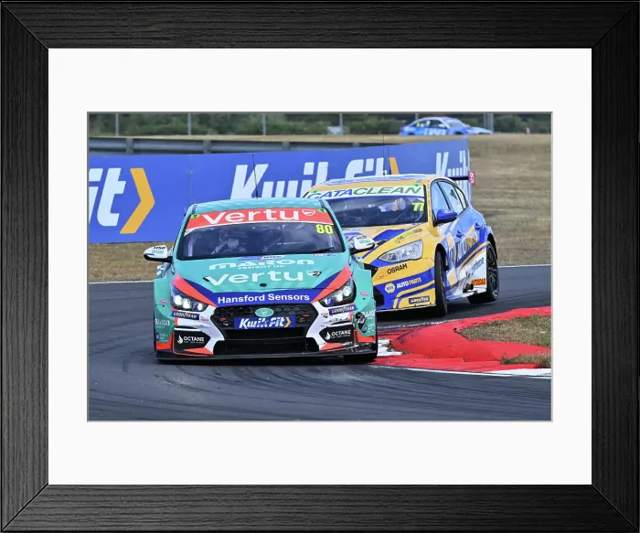 Framed Print : CZ2_7467 Tom Ingram, Hyundai i30N, Team Vertu.jpg Framed Print : CZ2_7467 Tom Ingram, Hyundai i30N, Team Vertu.jpg