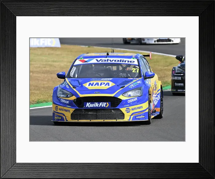 Framed Print : CZ2_7222 Dan Cammish, Ford Focus ST, NAPA Racing UK.jpg Framed Print : CZ2_7222 Dan Cammish, Ford Focus ST, NAPA Racing UK.jpg