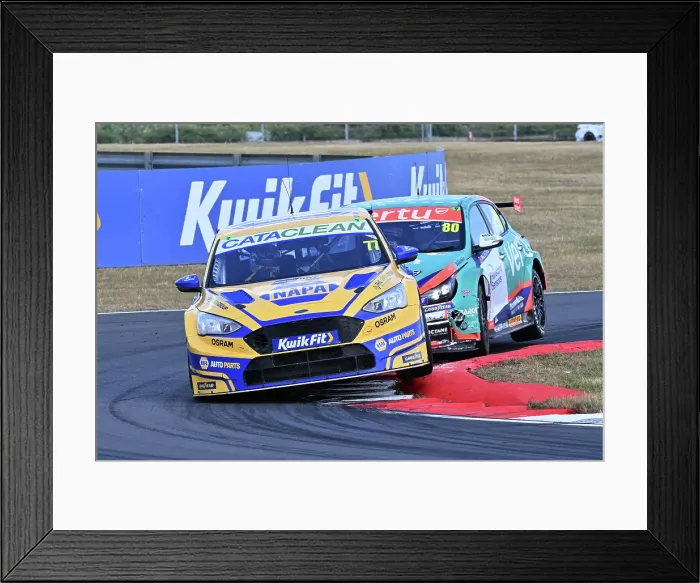 Framed Print : CZ2_7419 Sam Osborne, Ford Focus ST, NAPA Racing UK.jpg Framed Print : CZ2_7419 Sam Osborne, Ford Focus ST, NAPA Racing UK.jpg