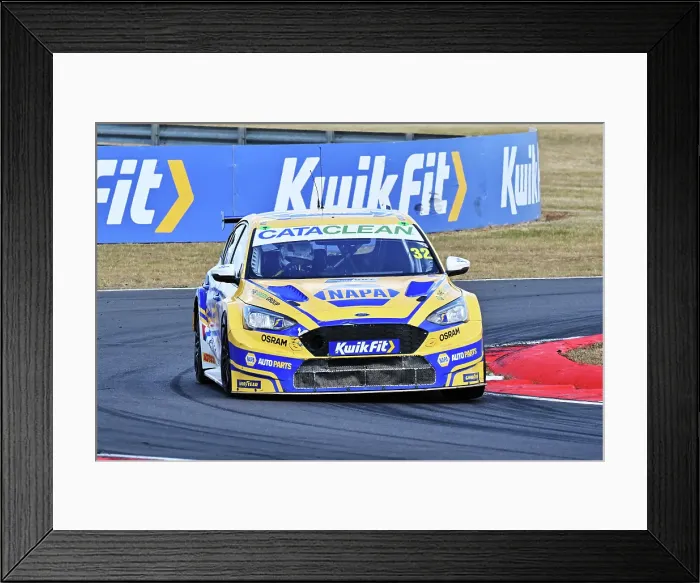 Framed Print : CZ2_7427 Daniel Rowbottom, Ford Focus ST, NAPA Racing UK.jpg Framed Print : CZ2_7427 Daniel Rowbottom, Ford Focus ST, NAPA Racing UK.jpg