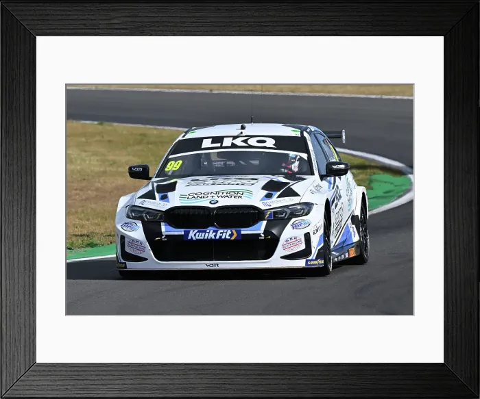 Framed Print : CZ2_7212 Charles Rainford, BMW 330i M Sport, LKQ Euro Car Parts Racing with WSR.jpg Framed Print : CZ2_7212 Charles Rainford, BMW 330i M Sport, LKQ Euro Car Parts Racing with WSR.jpg