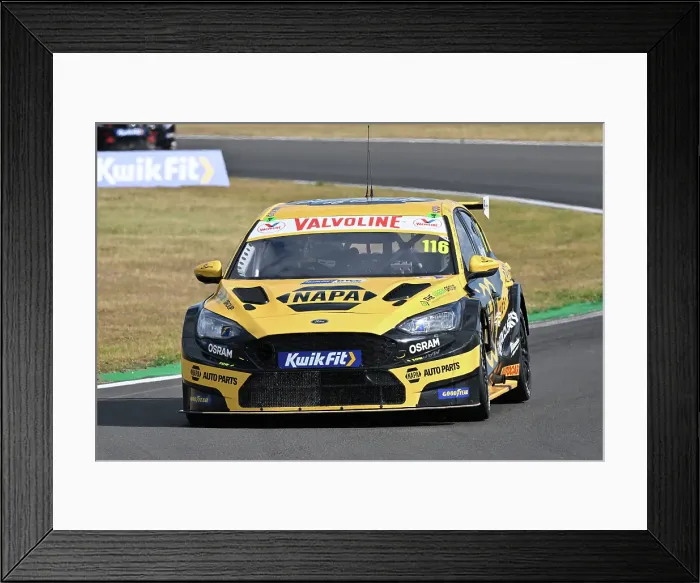 Framed Print : CZ2_7213 Ashley Sutton, Ford Focus ST, NAPA Racing UK.jpg Framed Print : CZ2_7213 Ashley Sutton, Ford Focus ST, NAPA Racing UK.jpg