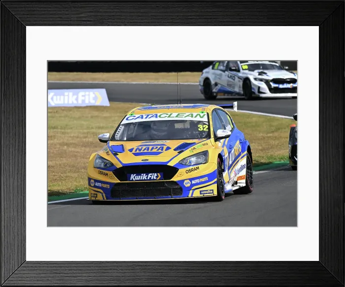 Framed Print : CZ2_7209 Daniel Rowbottom, Ford Focus ST, NAPA Racing UK.jpg Framed Print : CZ2_7209 Daniel Rowbottom, Ford Focus ST, NAPA Racing UK.jpg