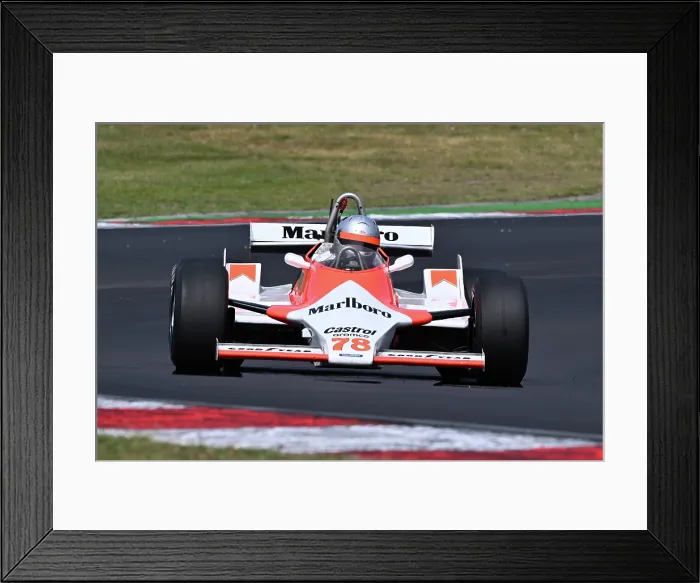 Framed Print : CZ2_7958 Warren Briggs, McLaren M29.jpg